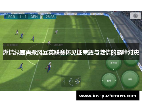 燃情绿茵再掀风暴英联赛杯见证荣耀与激情的巅峰对决 燃情绿茵再掀风暴英联赛杯见证荣耀与激情的巅峰对决