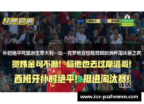 补时绝平死里逃生意大利一比一克罗地亚惊险晋级欧洲杯淘汰赛之夜 补时绝平死里逃生意大利一比一克罗地亚惊险晋级欧洲杯淘汰赛之夜